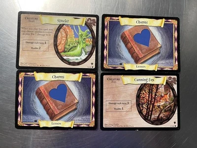 Harry Potter TCG Lot of Four (4) Cards Used Condition - Image 1 of 4
