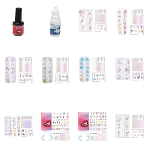 Kit de diamantes de imitación de dientes hágalo usted mismo conjunto de dientes brillantes dentales/palillos aplicadores pluma de taladro de puntos - Imagen 1 de 100