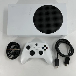 Microsoft Xbox Series S Console White 512GB w/ Controller/HDMI Cable - Good - Picture 1 of 7