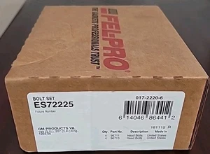 Fel-Pro ES72225 Head Bolt Set GM 3.1L & 3.4L New In Box - Picture 1 of 2