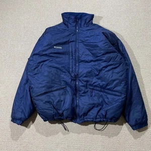 Vintage Columbia LL Bean Jacket Mens XXL Big Navy Engineered Exclusively 90s - Picture 1 of 11