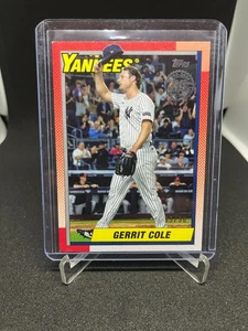 2025 Topps Series Two /90 Gerrit Cole #90B2-3 1990 Yankees - Picture 1 of 2