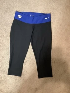 Women’s XL NFL New York Giants Nike Dri Fit Jogging Workout Pants - Picture 1 of 6