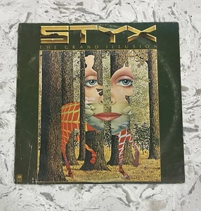 1977 Styx The Grand Illusion 12” Vinyl Record *Combine Shipping* - Picture 1 of 7
