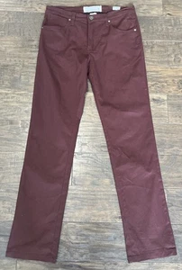 Paper Denim And Cloth Chino Men’s Pants Size 32W/32L Wine/Burgundy Color - Picture 1 of 7