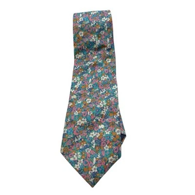 Corbata Liberty of London Diseño Archivo Algodón Floral Primavera Pastel EE. UU. B14Q Foto 1 de 4