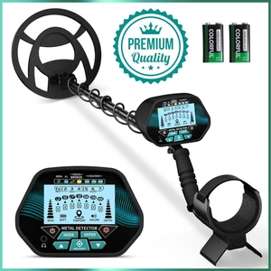 Metal Detector Professionale per Adulti Impermeabile con Display LCD Set Complet - Foto 1 di 10