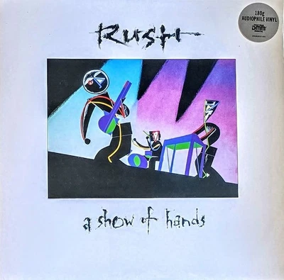 RUSH - A SHOW OF HANDS - 180 -GRAM VINYL 2-LP SET  - " NEW, SEALED " - Image 1 of 2