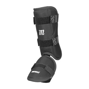 Protector de pierna de bateador de béisbol/softbol Marucci Youth V4 - gris - Imagen 1 de 1