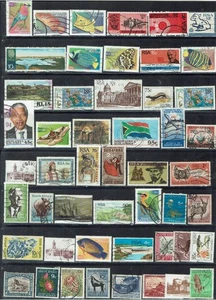 50 Different Stamps " South Africa " Used Condition - Picture 1 of 1