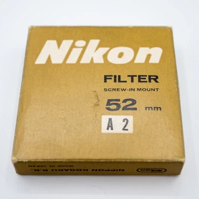 Nikon A2 52mm Warming Filter for Color Correction – Japan - Image 1 of 4