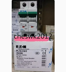 1 PIEZA NUEVO EATON MOELLER Micro break PL10-C6/2 - Imagen 1 de 3