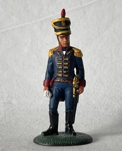 Vintage Del Prado 1:32 CAPTAIN SPANISH FOOT ARTILLERY 1812 Toy Soldier #9-549 - Picture 1 of 8