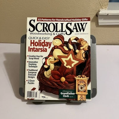 Scroll Saw Magazine Holiday Intarsia Patterns Holiday 2006 - Image 1 of 4