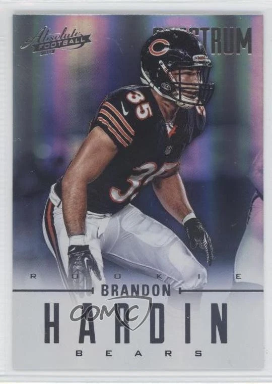 2012 Panini Absolute Rookie Spectrum Silver /50 Brandon Hardin #108 Rookie RC - Image 1 of 2