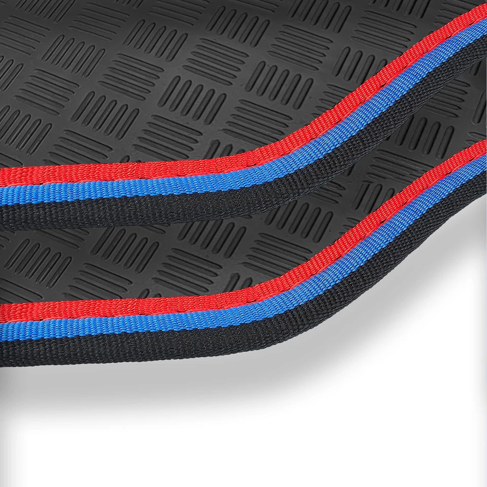 To fit Chevrolet Epica 2006-2010 Rubber Car Mats + Dual Trim - Image 1 of 1