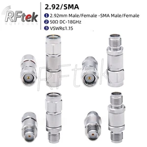 Precision SMA auf 2,92 mm Stecker Buchse 18 GH Mikrowelle Adapter MMwave Test Stecker - Bild 1 von 17