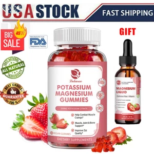 Potassium Magnesium Glycinate Gummies Improve Sleep Promotes Cognition & Focus - Picture 1 of 9