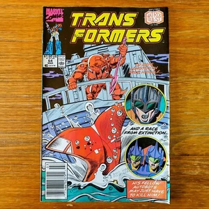 Transformers #64 - Marvel Comics 1990 Newsstand - Picture 1 of 12