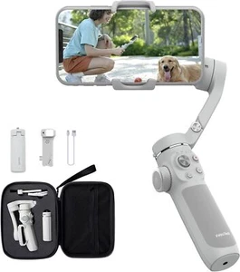 Kit cardán Feiyu VB 4SE para teléfono celular con módulo de seguimiento AI y estuche de transporte - Imagen 1 de 17