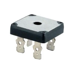 1x KBPC10/15/2502FP, rectificador de puente monofásico Diotec, 25A 200V 50Hz/60Hz - Imagen 1 de 1