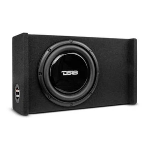 DS18 EN-DF10 10" Shallow Subwoofer Enclosure Compact Design Car Bass 600 Watts - Picture 1 of 9