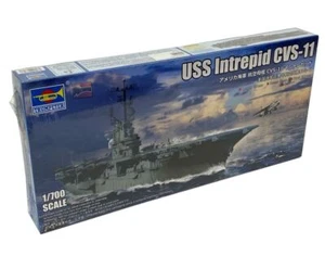 1/700 Trumpeter USS Intrepid CVS-11 Aircraft Carrier Model Kit - Picture 1 of 20