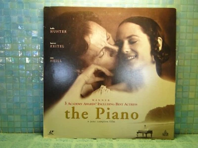 The Piano Harvey Keitel Holly Hunter 2 Disc Set Laserdisc -EXTRA LDs SHIP FREE - Imagem 1 de 2