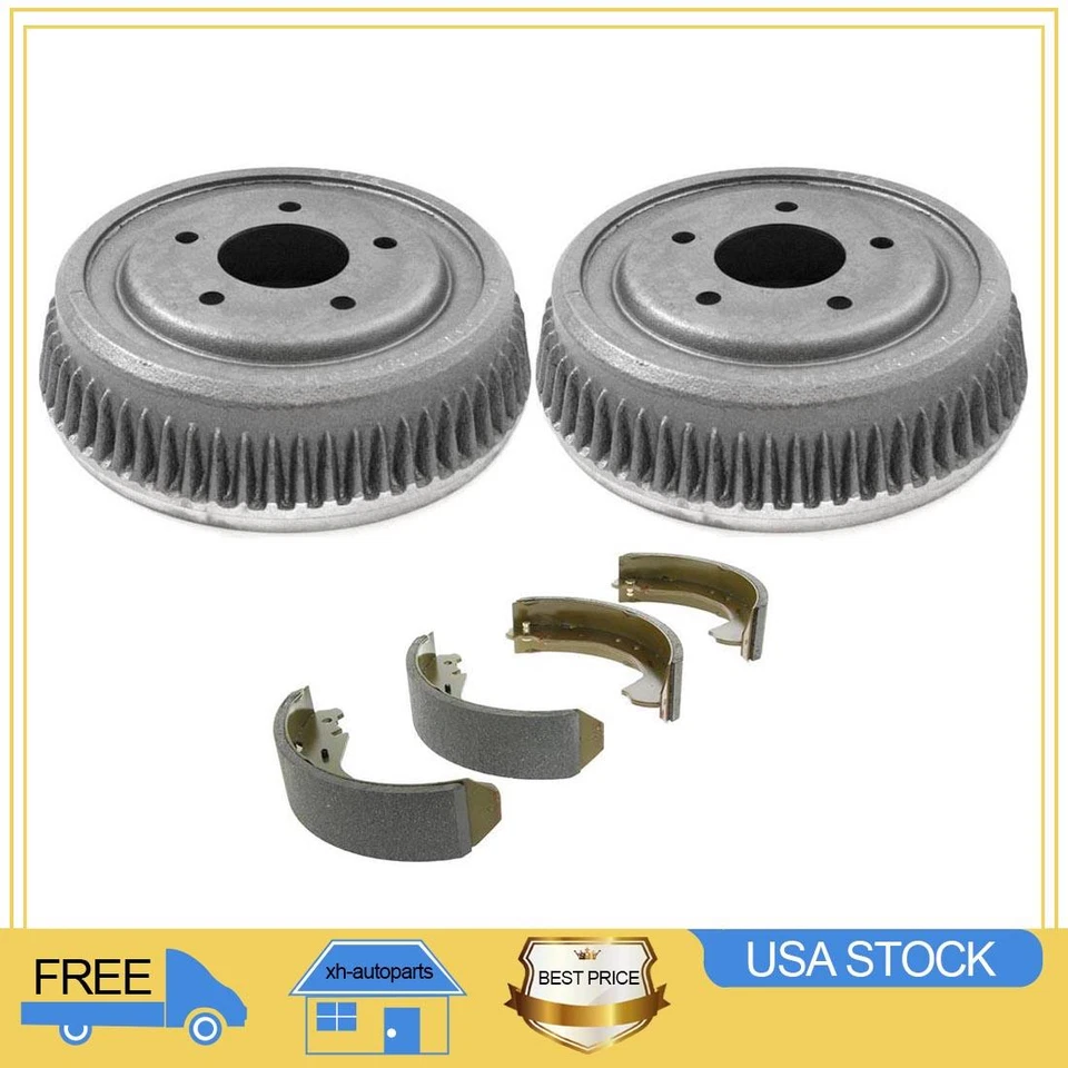 Kit trasero tambores de freno y zapatas de freno XH para Chevrolet C1500 1996-1997 Foto 1 de 4