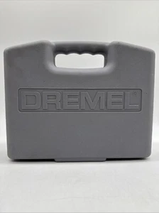SOLID Dremel Rotary Tool Empty Case Gray With Two Manuals 400XPR & 300 Series - Picture 1 of 9