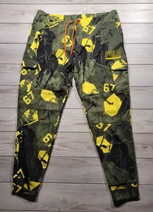 $168 POLO RALPH LAUREN Men's Sz 2XL XXL Camo Pony Cargo Sweatpants Joggers Green - Picture 1 of 8