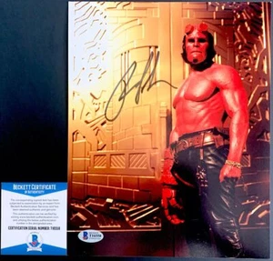 Ron Pearlman Signed Hellboy 8x10 Photo A Autograph Beckett BAS COA - Picture 1 of 1