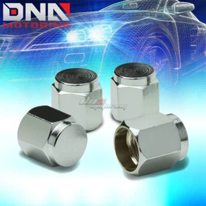 4 X ALUMINUM  HIGH STRENGTH TIRE/RIM VALVE AIR PORT DUST COVER STEM CAP/CAPS - Picture 1 of 4