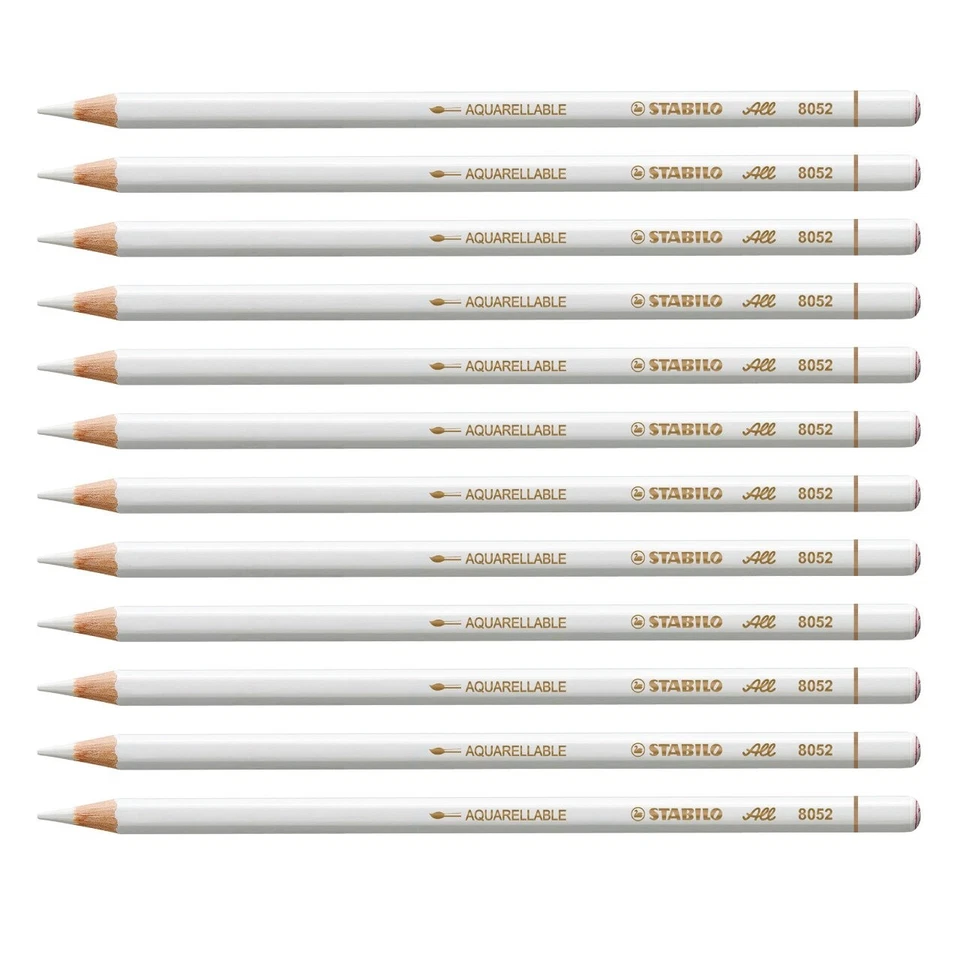 (1,16€/Stück) Stabilo All 8052 weiß 12er Pack