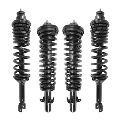 4Pcs Front & Rear Complete Struts shocks for 1997-1999 Acura CL FWD Foto 1 de 4
