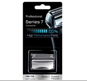 Braun 70S Series 7 Electric Shaver Replacement Foil & Cassette Cartridge-Silver - Picture 1 of 9