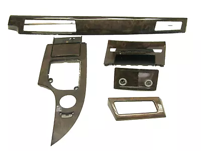 04-07 BMW E60 525i 530i 535i Interior Wood Trim Dashboard Center Console 100218 - Image 1 of 4