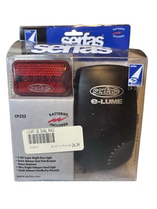 Serfas CP323 Open Box Dual Pack 5 LED Bright Rear & Ultra Halogen Head Light - Picture 1 of 5