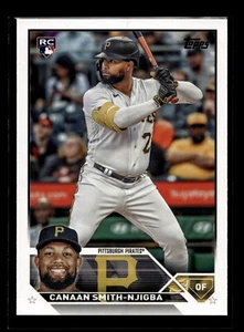2023 Topps Update #US187 Canaan Smith-Njigba RC (NM+)(BAS) - Picture 1 of 2