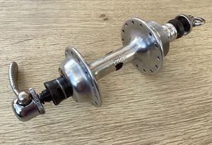 Campagnolo Record rear hub 1983. 28H. Vintage Cycling VGC cleaned/new bearings. - Picture 1 of 18