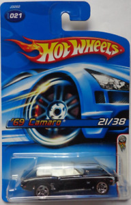 2006 Hot Wheels First Edition '69 Camaro 21/38 (Black Version)