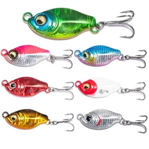 7er-Pack Langsamer Fall Metallguss Vorrichtung Shore Drag Cast Jigging Löffel Angeln Köder - Bild 1 von 13