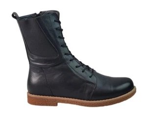 Zapato ANDREA CONTI 0026008 - 002 negro mujer cuero auténtico botín con cordones - Imagen 1 de 15
