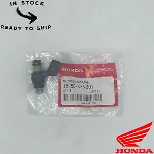 Genuine OEM Honda Fuel Injector 16450-K36-J01 - Picture 1 of 3