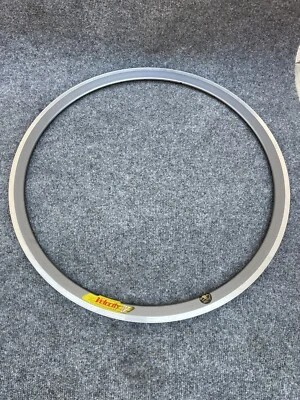 NOS Velocity Deep V 650C clincher Rim 28 Hole Grey 19x30mm machined MSW - Image 1 of 2