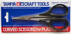 Tamiya 74005 Curved Scissors RC Car Body Plastic Model Craft Tools - UK Stock - Picture 1 of 6