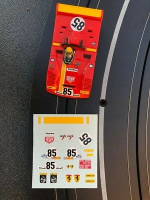 Calcomanías impresas profesionalmente Aurora G PLUS FERRARI #85 ANDRETTI/ICKX Foto 1 de 4