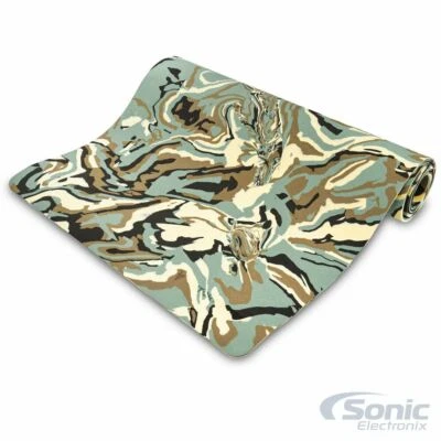 Victor Fitness VYBC2 TPE material Non-Slip Green-Brown Camouflage Yoga Mat - Image 1 of 4