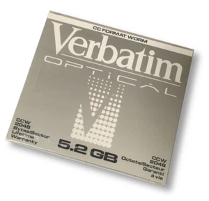 Verbatim MO WORM-Disk #92847 5,2GB NEU - Bild 1 von 1