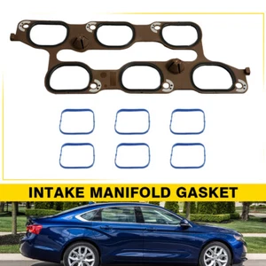 Cylinder Engine Intake Manifold Gasket Upper Lower for Buick Enclave LaCrosse O - Picture 1 of 10